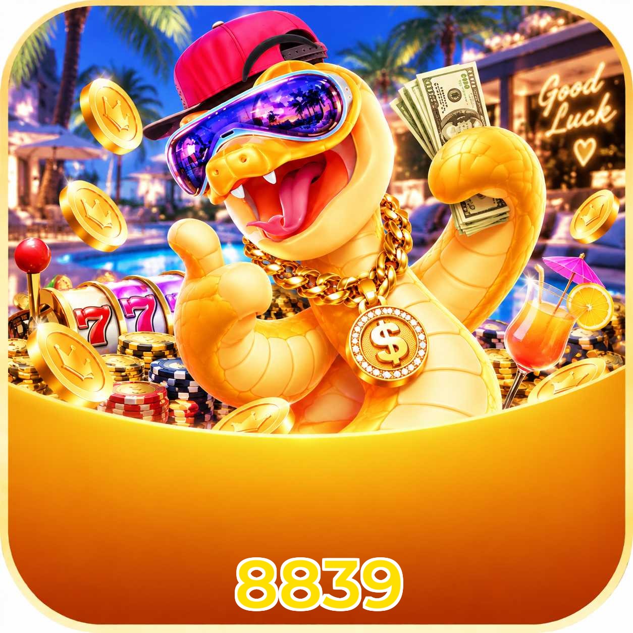Grandes vitórias nos jogos Fortune da 8839